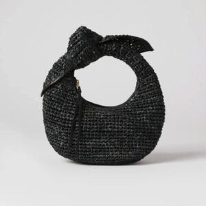 Poolside The Josie Knot Bag in Black